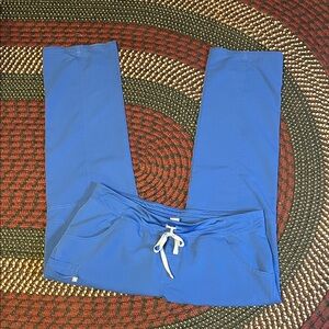 Figs Technical Collection Blue Scrub Pant Size XL